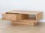 Table basse Sienne 13 | 1 tiroir push-to-open | 110 x 70 x 40 cm | Chêne sauvage massif brossé huilé