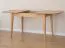 Table rectangulaire en chêne Erdre 12 en chêne huilé, extensible de 120 cm à 165 cm, rallonge du plateau de table 45 cm, 80 x 120 cm, bois massif de qualité supérieure