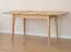 Table rectangulaire en chêne Erdre 12 en chêne huilé, extensible de 120 cm à 165 cm, rallonge du plateau de table 45 cm, 80 x 120 cm, bois massif de qualité supérieure