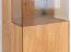 Vitrine Sienne 02 | 205 x 43 x 37 cm | Ouverture à droite | Chêne sauvage huilé brossé | LED intégrée | 1 porte, 5 étagères