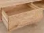 Table basse Sienne 13 | 1 tiroir push-to-open | 110 x 70 x 40 cm | Chêne sauvage massif brossé huilé