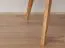 Table basse ovale Erdre 02 en bois massif de chêne, 96 x 65 x 47,5 cm, nombreuses possibilités de combinaisons, en chêne huilé, moderne et minimaliste, naturel