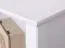 Bibliothèque en bois de pin massif blanc Lagopus 95 - Dimensions : 200 x 60 x 42 cm (H x L x P)