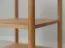 Étagère / 2 compartiments / Hauteur 60 cm / Bois massif / Chêne huilé / Couleur : Chêne / 43 x 43 x 60 cm / Seille 10