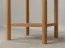 Commode d'appoint / Table de chevet / Bois massif / 1 tiroir / Système Soft Close / Petite table d'appoint / Chêne huilé / 1 compartiment de rangement / Couleur : Chêne / 33 x 33 x 60 cm / Seille 13 / Poignée fraisée