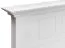 Chambre complète Gyronde 4 pièces | Pin massif blanc | Lit 160x200 cm | Rangement optimal