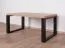 Table basse "Prizren" 02, Chêne artisan / Noir mat, 105 x 60 x 50 cm, convient comme table d'appoint pour le salon, la chambre à coucher, la chambre d'enfants, la chambre d'adolescents