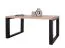 Table basse "Prizren" 02, Chêne artisan / Noir mat, 105 x 60 x 50 cm, convient comme table d'appoint pour le salon, la chambre à coucher, la chambre d'enfants, la chambre d'adolescents