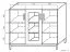 Commode Alotau 04 chêne | 93 x 120 x 40 cm | Design moderne et chaleureux
