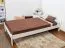 Lit pour enfant 90 x 200 cm | Bois massif: Pin | Laqué Blanc | incl. sommier à lattes Abbildung