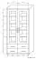 Vitrine Kerowagi 02, couleur : chêne Sonoma - Dimensions : 200 x 100 x 41 cm (H x L x P)