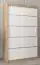 120 cm de large Armoire avec 5 casiers et 2 portes | Couleur: Chêne Sonoma  / Blanc Abbildung