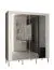 Armoire au design élégant Jotunheimen 271, couleur : blanc - dimensions : 208 x 180,5 x 62 cm (h x l x p)