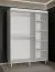 Armoire à 10 compartiments Jotunheimen 43, couleur : blanc - dimensions : 208 x 180,5 x 62 cm (h x l x p), avec suffisamment d'espace de rangement