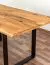 Table de salle à manger Wooden Nature 413 chêne massif huilé, plateau lisse - 160 x 90 cm (L x P)
