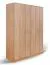 150 cm de large Armoire avec 3 portes | Couleur: Brun Abbildung
