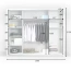 Armoire à portes coulissantes / Armoire "Psara" - Dimensions : 213 x 258 x 67 cm (H x L x P)