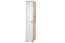 Armoire penderie chambre enfant Benjamin 16 | 1 porte battante | Hêtre/Blanc | 236 x 44 x 56 cm