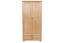 Armoire en bois de pin massif, naturel 013 - Dimensions 190 x 80 x 60 cm (H x L x P)