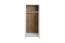 Armoire penderie Segnas 07 | Style maison de campagne | Pin blanc & Chêne brun | 198 x 90 x 53 cm