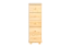 Commode en bois de pin massif naturel 032 - Dimensions 122 x 40 x 42 cm (h x l x p)