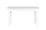 Table à manger extensible blanc en pin massif Junco 236D | 90 x 140 / 175 cm | Finition haut de gamme | Design classique