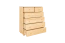Commode en bois de pin massif naturel 019 - Dimensions 122 x 100 x 47 cm (h x l x p)