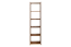 Étagère en bois de pin massif, couleur chêne 001 - Dimensions 200 x 50 x 30 cm (h x l x p)
