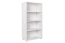 Étagère en pin massif Junco 51B | Blanc élégant | 158 x 80 x 42 cm | 4 compartiments | Montage facile