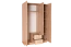 Chambre à coucher - Armoire, Couleur: Chêne Sonoma - 201 x 120 x 53 cm (H x L x P)