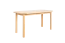 Table en bois de pin massif naturel Junco 230B (ronde) - Dimensions 75 x 150 cm