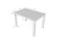 Grande table de salle à manger moderne Varbas 02, Chêne Wotan / Noir mat, 120 x 80 cm, finition haut de gamme, durable et robuste, couleurs attrayantes