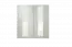 Armoire à portes coulissantes / armoire Zwalm 02, couleur : blanc - Dimensions : 215 x 200 x 60 cm (H x L x P)