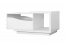 Table basse Patamea 05, couleur : blanc brillant - 110 x 67 x 51 cm (L x P x H)