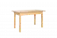 Table extensible en bois de pin massif naturel Junco 236F (rectangulaire) - Dimensions 90 x 140 / 210 cm