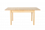 Table extensible en bois de pin massif naturel Junco 236F (rectangulaire) - Dimensions 90 x 140 / 210 cm