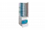 Chambre d'adolescents - Armoire Aalst 21, couleur : chêne / blanc / bleu - Dimensions : 160 x 45 x 40 cm (H x L x P)