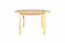 Table en bois de pin massif naturel 003 (ronde) - diamètre 120 cm