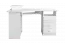Bureau en pin massif, laqué blanc Junco 186 - Dimensions 75 x 138 x 83 cm