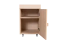 Chambre d'enfant - Table de chevet Skalle 13, Couleur : Marron clair - Dimensions : 62 x 39 x 46 cm (H x L x P)