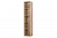 Étagère Sichling 05, couleur : chêne brun - Dimensions : 175 x 35 x 32 cm (h x l x p)