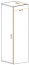Armoire suspendue Fardalen 06, Couleur : Noir - dimensions : 120 x 30 x 30 cm (h x l x p), avec push-to-open